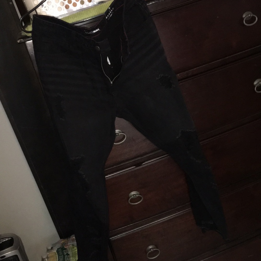 Fashion nova low rise boyfriend jeans